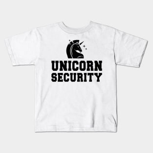 Unicorn Security Kids T-Shirt